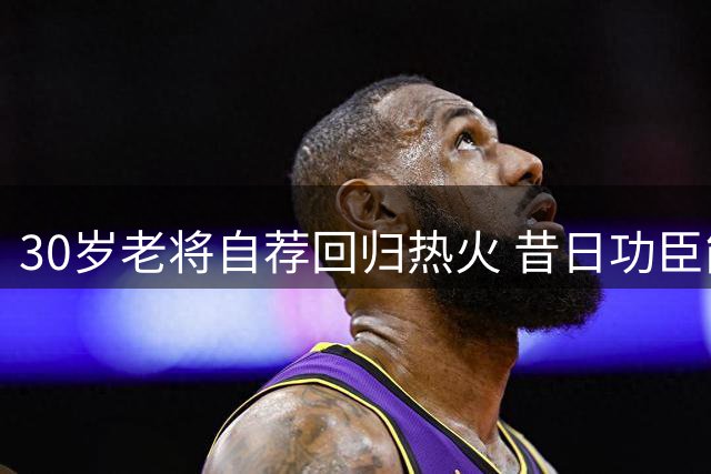 30岁老将自荐回归热火 昔日功臣能否再续前缘？
